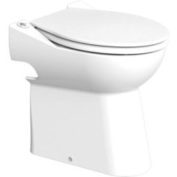 Sanicompact 43 éco+ wc compact avec broyeur sanitaire, silencieux, 1 entrée disponible pour