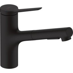 Hansgrohe - Zesis M33 - Mitigeur d'évier 150, sBox lite, noir mat 74803670