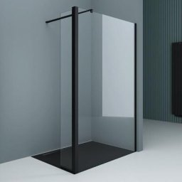 Paroi de Douche à L'italienne Transparent 80cm Pare-Douche Verre de Sécurité 8mm Bremen1K 80x200cm