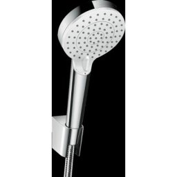 Hansgrohe - Crometta Vario Set de porter, 1pièce, Blanc/chrome, 1.60 m