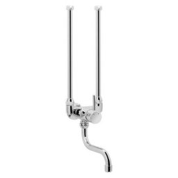Mélangeur vasque pour chauffe-eau électrique KWC chromé, nd, entraxe 150 mm