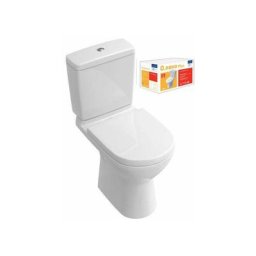 Villeroy&boch - Combi Pack o.novo plus - Sortie horizontale - Blanc- Avec abattant Soft Close blanc