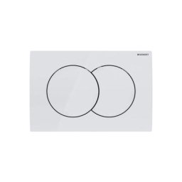 Geberit - Plaque de commande Delta01, Blanc (115.107.11.1)