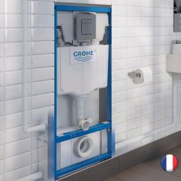 Broyeur pour wc suspendu Watermatic avec bati support Grohe
