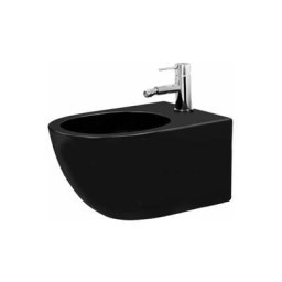 Bidet suspendu REA carlo mini black mat - Noir