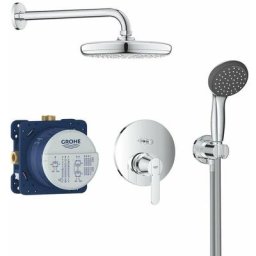 Grohe - Get - Set de douche 210 avec mitigeur encastré, 3 jets, chrome 25220001