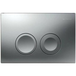 Delta25 - Plaque de déclenchement, chrome mat 115.125.46.5 - Geberit