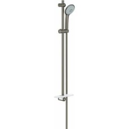 Grohe - Euphoria - Set douche de tête Massage 110, barre et flexible, 3 jets, graphite foncé brossé