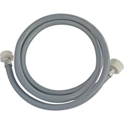 Rallonge d'alimentation pour machine à laver - Raccords droits mf 3/4 - l = 1m - Gris