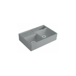 Evier cuisine Villeroy et Boch Tradition Stone CeramicPlus avec vidage manuel