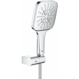 Grohe - Rainshower SmartActive Cube - Set de douche de tête 130 9,5 l/min, 3 jets, support et