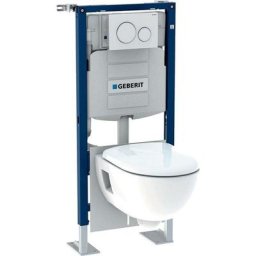 Bâti-pack®pour wc suspendu - duofix 112 cm - Bâti-support Duofix +une plaque de déclenchement Sigma