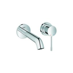 Mitigeur lavabo 2 trous essence fms · saillie 183mm chromé grohe