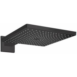 Hansgrohe - Douche de tête Raindance E300, 1 jet avec bras de douche, noir mat (26238670)