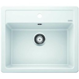 Legra 6 - Évier en silgranit, 585x500 mm, blanc 523334 - Blanco