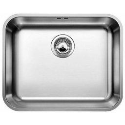 Evier Blanco Supra 500-U Inox - Inox Lisse - Vidage : Manuel