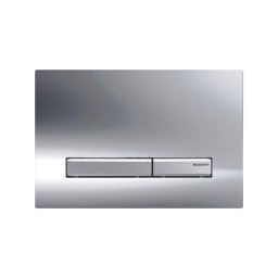 Geberit - Sigma50 Plaque de commande chrome brillant - Chrome brillant