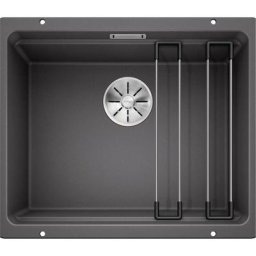 Etagon 500 - Évier en Silgranit, 530x460 mm, avec rail, gris rocher 522228 - Blanco