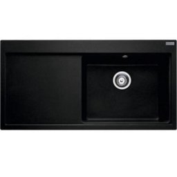 Evier Fragranit 100 x 51,5 cm 1 cuve 1 égoutoir gauche Franke Mythos - Onyx