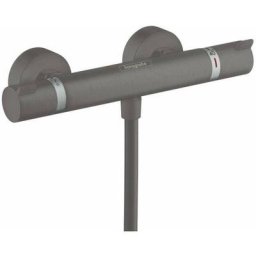 Hansgrohe - Ecostat Comfort Mitigeur thermostatique, Noir Chromé brossé (13116340)