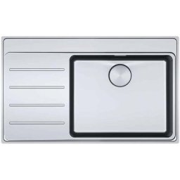 Evier Franke Mythos Inox MYX211-86 - Inox Lisse - Egouttoir a gauche