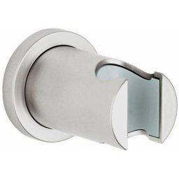 Grohe - rainshower - Support mural pour douchette, supersteel, (27074DC0)