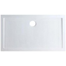 Caesaroo - Receveur de douche en céramique 100x80 cm serie Ariston | Blanc