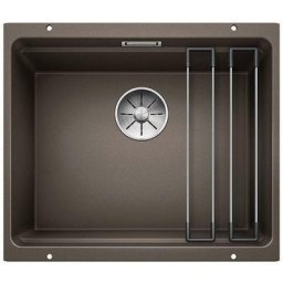 Etagon 500 - Évier en silgranit, 530x460 mm, avec rails, café 522236 - Blanco
