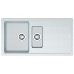 Evier Franke Titan Tectonite TTD651 - Blanc Artic (moucheté)