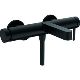 Hansgrohe - Mitigeur bain douche thermostatique Finoris noir mat