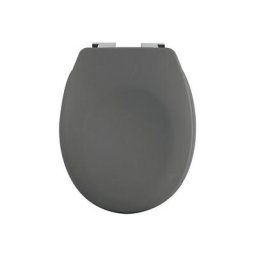 Spirella - Abattant wc Thermo Dur neela Gris Mat - Charnières abs Chromé - Gris