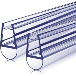 Meykoers - Joint de douche 2x100cm Protection des Joint de porte de douche pour 7-8mm de verre,