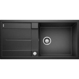 Evier Blanco Metra xl 6S Silgranit - Noir - Vidage : Automatique