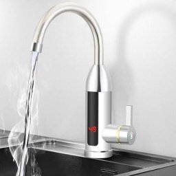 Chauffe eau Instantané Electrique, Robinet Avec Chauffe-eau Instantané 3kW pour un Lave-mains,