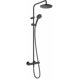 Hansgrohe - Vernis Blend - Set de douche Showerpipe 200 avec thermostat, noir mat 26276670