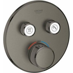 Grohe - Grohtherm SmartControl - Mitigeur thermostatique encastré de douche, 2 sorties, Hard