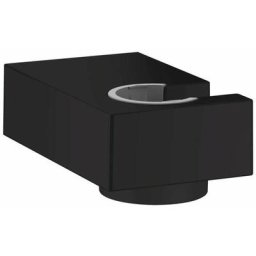 Hansgrohe - Support mural pour douchette universel e, noir mat (28387670)