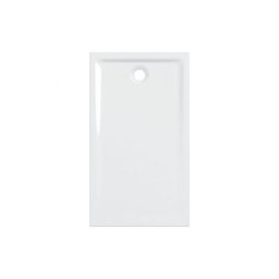Geberit - Receveur céramique antidérapant renova Blanc 140x90 cm