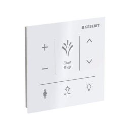 Geberit - AquaClean - Tableau de commande pour bidet électronique Sela, blanc 147.041.SI.1