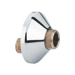 Grohe - Raccord s à rosace mural chromée avec amortisseur acoustique 12075000