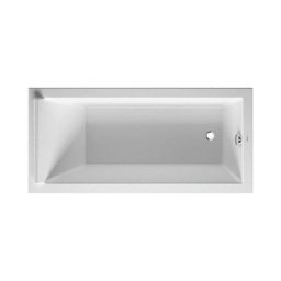 Starck Baignoire rectangulaire 1 dossier 1700x800 mm - Acrylique blanc - Duravit