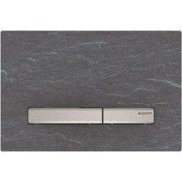 Geberit - Sigma50 Plaque de commande Mustang ardoise - Mustang ardoise