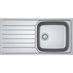 Evier à encastrer 60cm inox avec siphon Franke 006402 - inox
