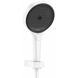 Hansgrohe Rainfinity - Ensemble de pommeau de douche 130, support de douchette et flexible 1,6 m,