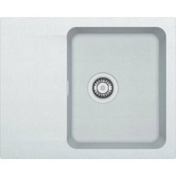 Orion - Évier en tectonite oid 611-62, 620x500mm, blanc 114.0288.566 - Franke
