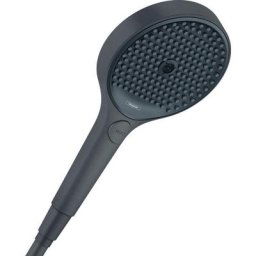 Hansgrohe - Rainfinity - Pommeau de douche 130, noir chromé brossé 26864340