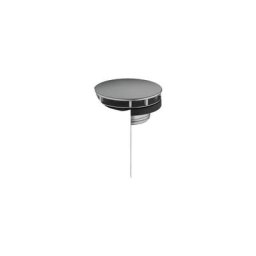 Hansgrohe - bouchon de garniture de vidange vo/collecteurs chrome noir brossé - Noir chrome brossé
