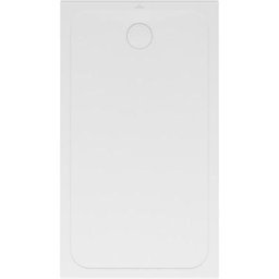 Receveur lifetime plus extra plat - Dimensions : 100 x 80 cm - Couleur : blanc