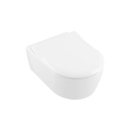 Villeroy&boch - Avento Abattant wc avec frein de chute déclipsable Slimseat avec charnières en inox