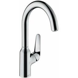 Hansgrohe - Focus M42 - Mitigeur d'évier M421-H220, chrome 71802000